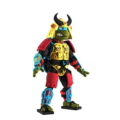 Afbeelding van Super7 Teenage Mutant Ninja Turtles Ultimates actiefiguur Leo The Sewer Samurai 18 Cm Figuur Goud