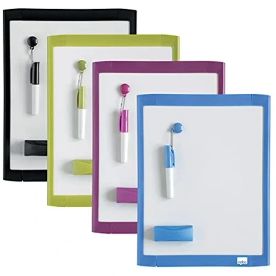 Afbeelding van Nobo Mini Magnetisch Whiteboard, Met Gekleurd Frame, Ft 28 X 21,6 Cm Whiteboard