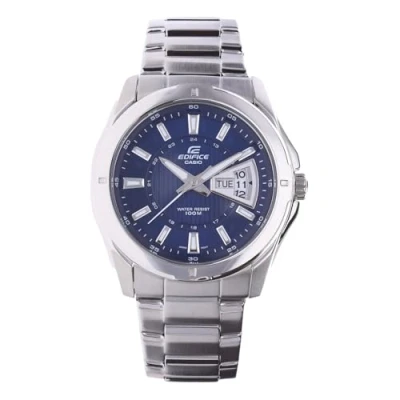 Afbeelding van Casio Edifice Classic EF 129D 2AVEF Herenhorloge 44,8 mm Zilverkleurig
