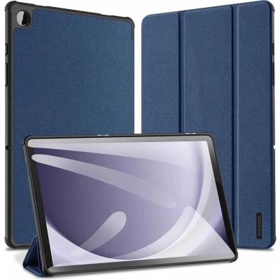 Afbeelding van Dux Ducis Tablet hoes geschikt voor Samsung Galaxy Tab A9 Plus (2023) Domo Tri fold Case Auto Wake/Sleep functie 11 inch Blauw
