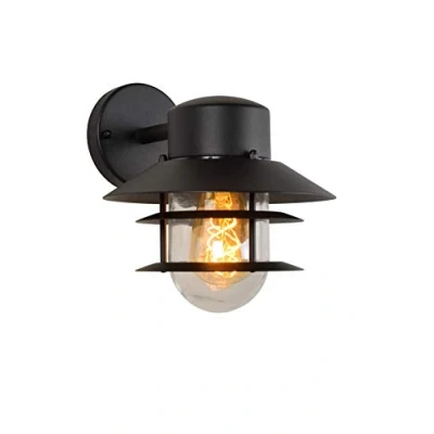 Afbeelding van Lucide ZICO Wandlamp 1xE27 Zwart
