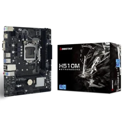 Afbeelding van BioStar H510MHP 2.0 Moederbord Socket Intel 1200 Vormfactor Micro ATX chipset Intel® H510