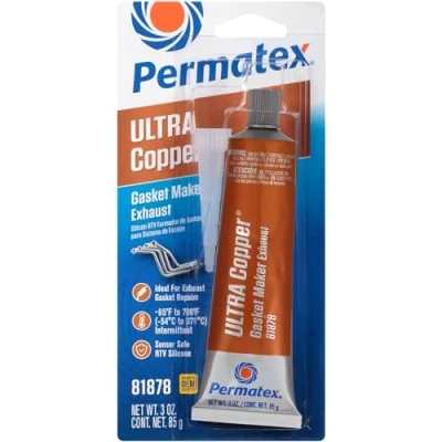 Afbeelding van Permatex 3 Oz Copper Ultra Silicone RTV Joint Maker 81878
