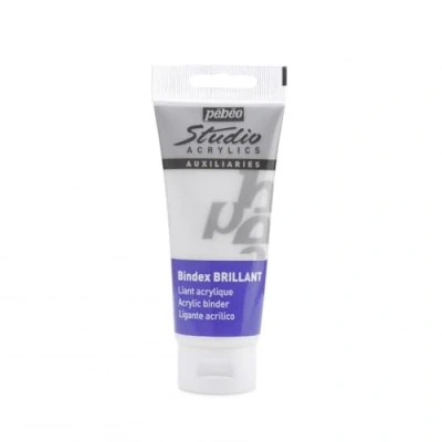 Afbeelding van Pebeo Studio Acryl 524240 Bindex met buis, glanzend, middelgroot, transparant, 100 ml