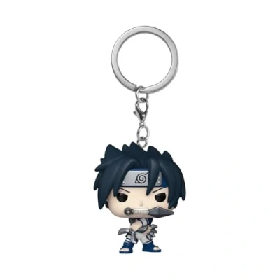 Afbeelding van Funko Pop! Sleutelhanger: Naruto Classic Sasuke Uchiha sleutelhanger minifiguur om te verzamelen cadeau idee officieel product anime fans rugzakdecoratie