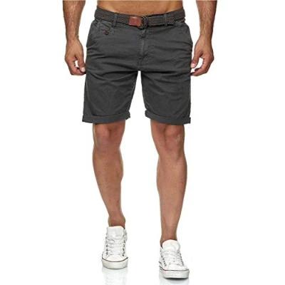 Afbeelding van Indicode Conor katoenen herenshorts, Raven