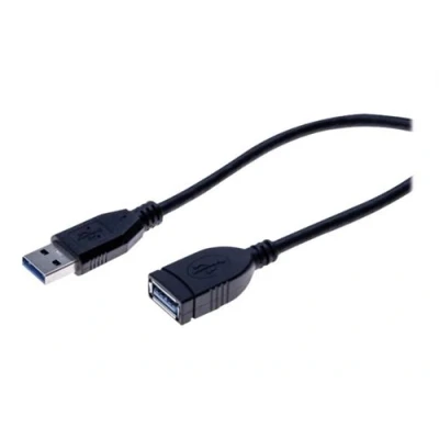 Image de exertis Connect Rallonge de câble USB type A (F) pour (M) 3.0 50 cm noir