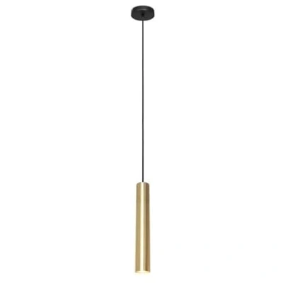 Afbeelding van Steinhauer hanglamp Tubel messing metaal 10,5 cm GU10 fitting 3867ME