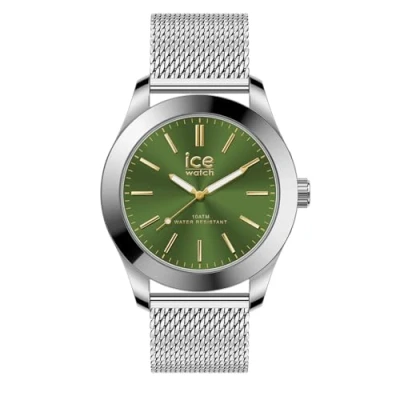 Afbeelding van ICE Watch steel Silver green 024749 Horloge Staal Zilverkleurig Ø 40 mm