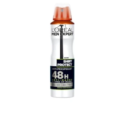 Afbeelding van L&#039;Oréal Paris, Deodorants, L&#039;Oreal Mannen Expert Shirt Protect Anti transpirant Deodorant Spray 150Ml (Spuit, 150 ml)