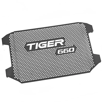 Afbeelding van Radiatorbeschermingsrooster compatibel met Triumph TIGER 660 2020 2021 2022 motorfiets aluminium