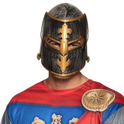Afbeelding van Boland Helm Kruisvaarder de luxe 59 Volwassenen Mannen Ridders, Krijgers en Musketiers Middeleeuwen