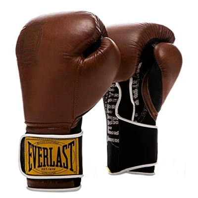 Afbeelding van Everlast 1910 Classic Training Bokshandschoenen Vintage bruin 12 oz