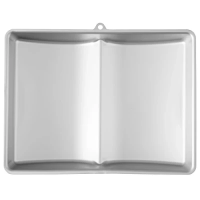 Afbeelding van Boek 3D taartvorm, groot, aluminium