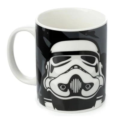 Afbeelding van Mok The Original Stormtrooper Zwart&amp;Wit Porselein 300ml
