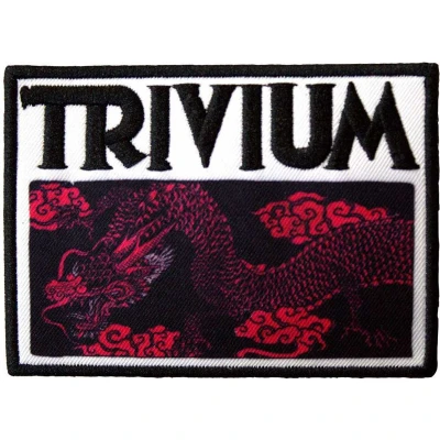 Afbeelding van Trivium Deadmen &amp; Dragons Silhouette Patch Zwart/Multicolours