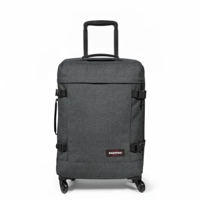 Afbeelding van Eastpak TRANS4 S koffer, 24 l, Zwarte Denim, Eén maat, Koffer
