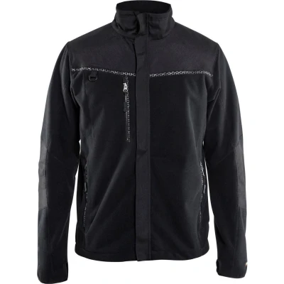 Afbeelding van Blåkläder 4955 2524 Fleece jack functioneel Zwart maat L