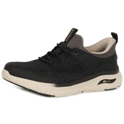 Afbeelding van Skechers herensneaker Arch Fit Crosser Emeric zwart