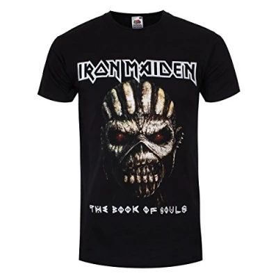 Afbeelding van Iron Maiden The Book Of Souls Heren T shirt S Zwart