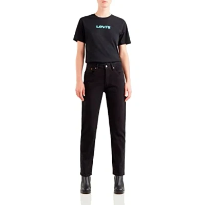 Image de Levi&#039;s Femme Jeans 501® Crop, Black Heart, 27W / 26L