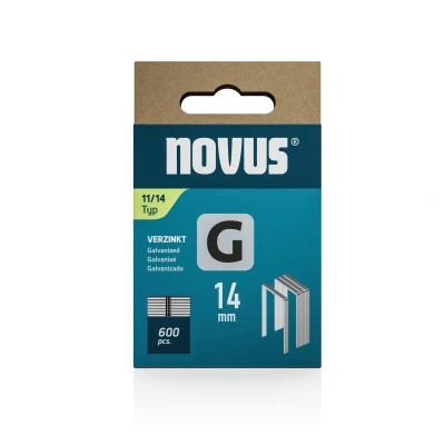 Afbeelding van Novus Niet met platte draad G 11/14mm (600 stuks)