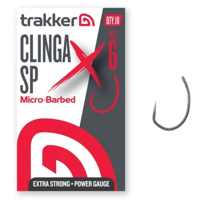 Afbeelding van Trakker Clinga SP XS Hooks Micro Barbed Haakmaat 6 (10 Stuks) Karperhaken