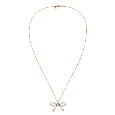 Afbeelding van Elli Schleife Ketting, Dames, Maat: 45, Gold