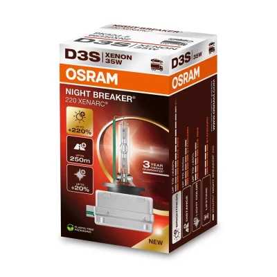 Afbeelding van Osram Night Breaker 220 Xenarc D3S 66340XN2 enkele lamp
