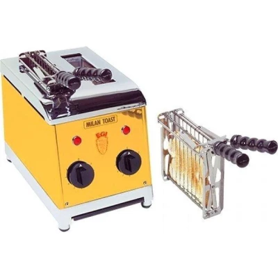 Afbeelding van Milan Toast 2 tangs Tosti ijzer Goud