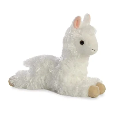 Afbeelding van Pluche dieren knuffels alpaca van 20 cm Knuffeldieren alpacas speelgoed