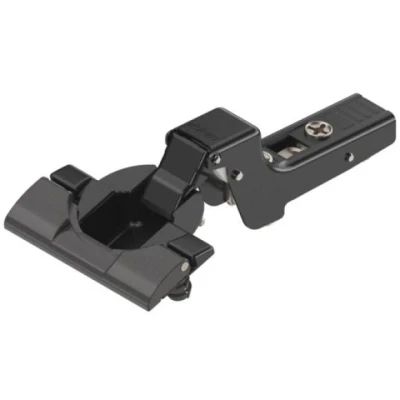 Afbeelding van Blum scharnier CLIP top Inserta 110, inliggend GREEPLOZE DEUREN onyx zwart