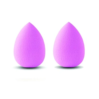 Afbeelding van PARENCE. Set van 2 make up sponzen voor foundation, oogschaduw, wangen, vloeibare crème/professionele mixen/beautyblender willekeurige kleuren