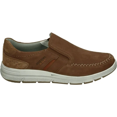 Afbeelding van Josef Seibel Giuseppe Instappers, Heren, Maat: 43, Braun Leer