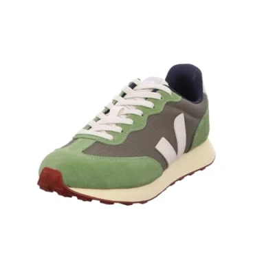 Afbeelding van Veja RIO Branco II Sneakers laag, Heren, Maat: 41, Kaki/pierre Leer en textiel