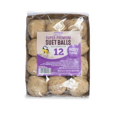 Afbeelding van Suet To Go Premium Vetbollen Met Insecten 12X85 GR