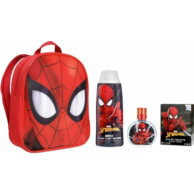 Afbeelding van Spider Man Geschenkset Eau de Toilette 50 ml &amp; Douchegel 300 Met Rugzak