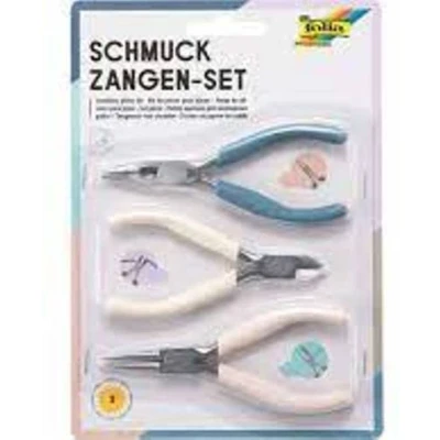 Afbeelding van Sierraden tangen Folia set á 3 stuks