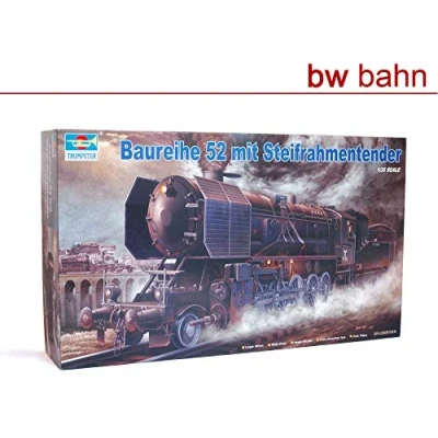 Afbeelding van 1/35 GERMAN LOC BAUREIHE 52 MIT STEIFRAHMENTENDER modelbouwsets, hobbybouwspeelgoed voor kinderen, modelverf en accessoires
