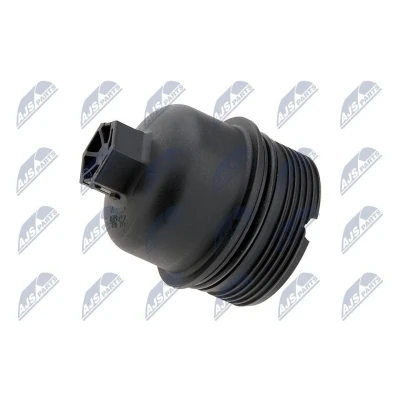 Afbeelding van NTY CCL RE 005 Deksel, oliefilterbehuizing Met pakking RENAULT: TRAFIC 2 Kasten, Bus, ESPACE 4, OPEL: Vivaro A Combi