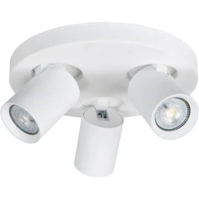 Afbeelding van HighLight opbouwspot Oliver 3L rond wit