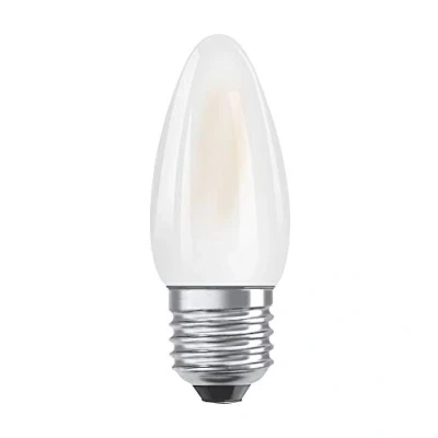 Afbeelding van OSRAM 4058075437265 LED lamp Energielabel E (A G) E27 Kaars 4 W = 40 Warmwit (Ø x l) 35 mm 92 1 stuk(s)