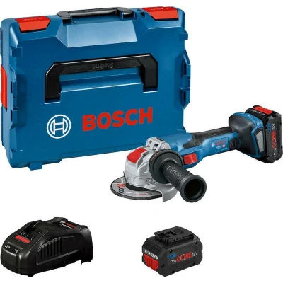 Afbeelding van Bosch Professional GWX 18V 15 C Haakse slijper BITURBO Met 2x (5.5 Ah) en lader in L Boxx