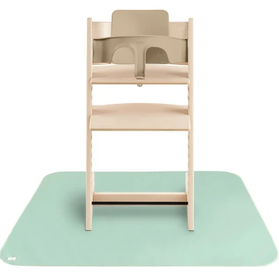 Afbeelding van Mushie knoeimat roman green 108x108 cm