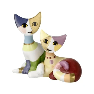 Afbeelding van Goebel Rosina Wachtmeister Decoratief beeld / figuur Tea e Tazio Porselein 9cm 2024