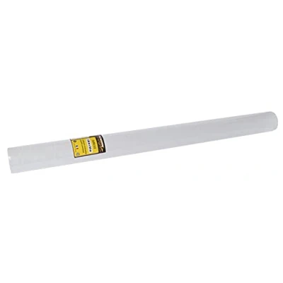 Afbeelding van Pro tafelkleed: damastpapieren wegwerptafelkleed op een rol van 50 m lang en 1,20 breed, witte kleur. Damastpapier met chic klassiek universeel patroon, ref R485001I