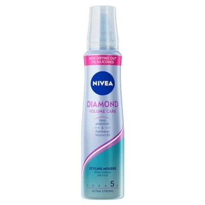 Afbeelding van Nivea Diamond Volume Care Hair Foam 150Ml