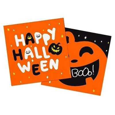 Afbeelding van Folat Servetten Halloween BOOO 33 x cm (20 stuks)