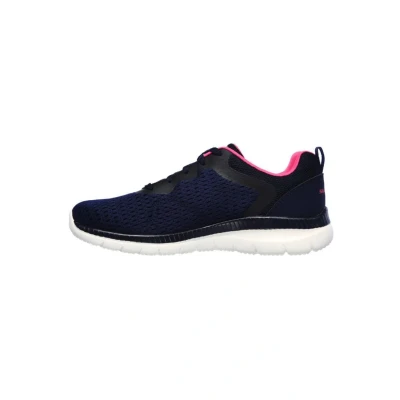 Afbeelding van Skechers Bountiful Quick PATH Sneakers laag Nvhp navy hot pink, Dames, Maat: 38, pink Kunststof