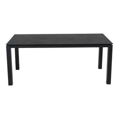 Afbeelding van Lesli Living Tafel Monte Carlo Negro 180x90cm